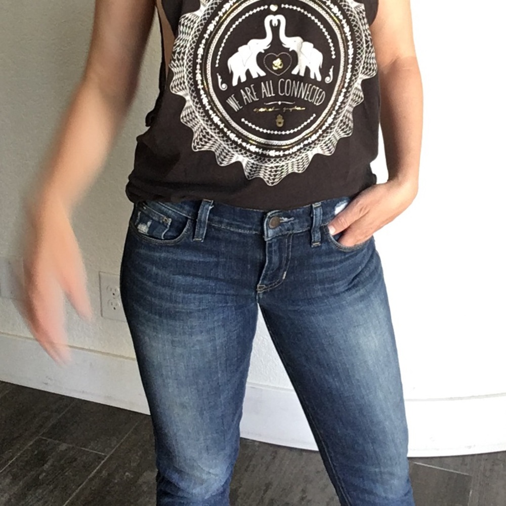 Joe’s Jeans W 25 34” Kicker blue navy